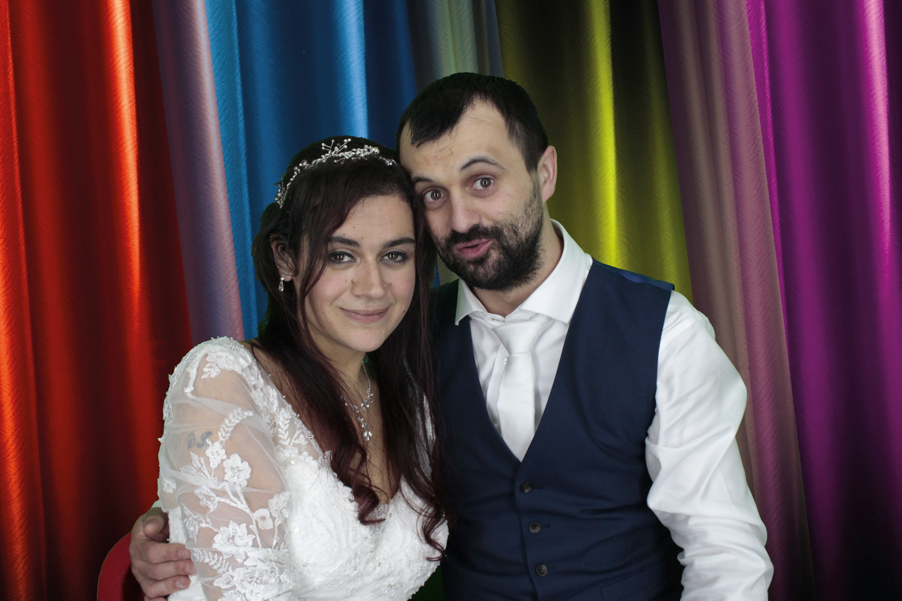 Mr & Mrs Hack's Wedding | View more photos from the event at gallery.myphotoboothexperience.co.uk/u/MyPhotoBoothExperienceLtd/Mr-Mrs-Hacks-Wedding